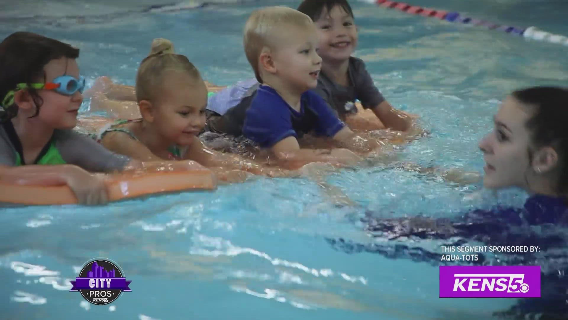 Advice while your child learns how to swim. [Sponsored by: Aqua-Tots]