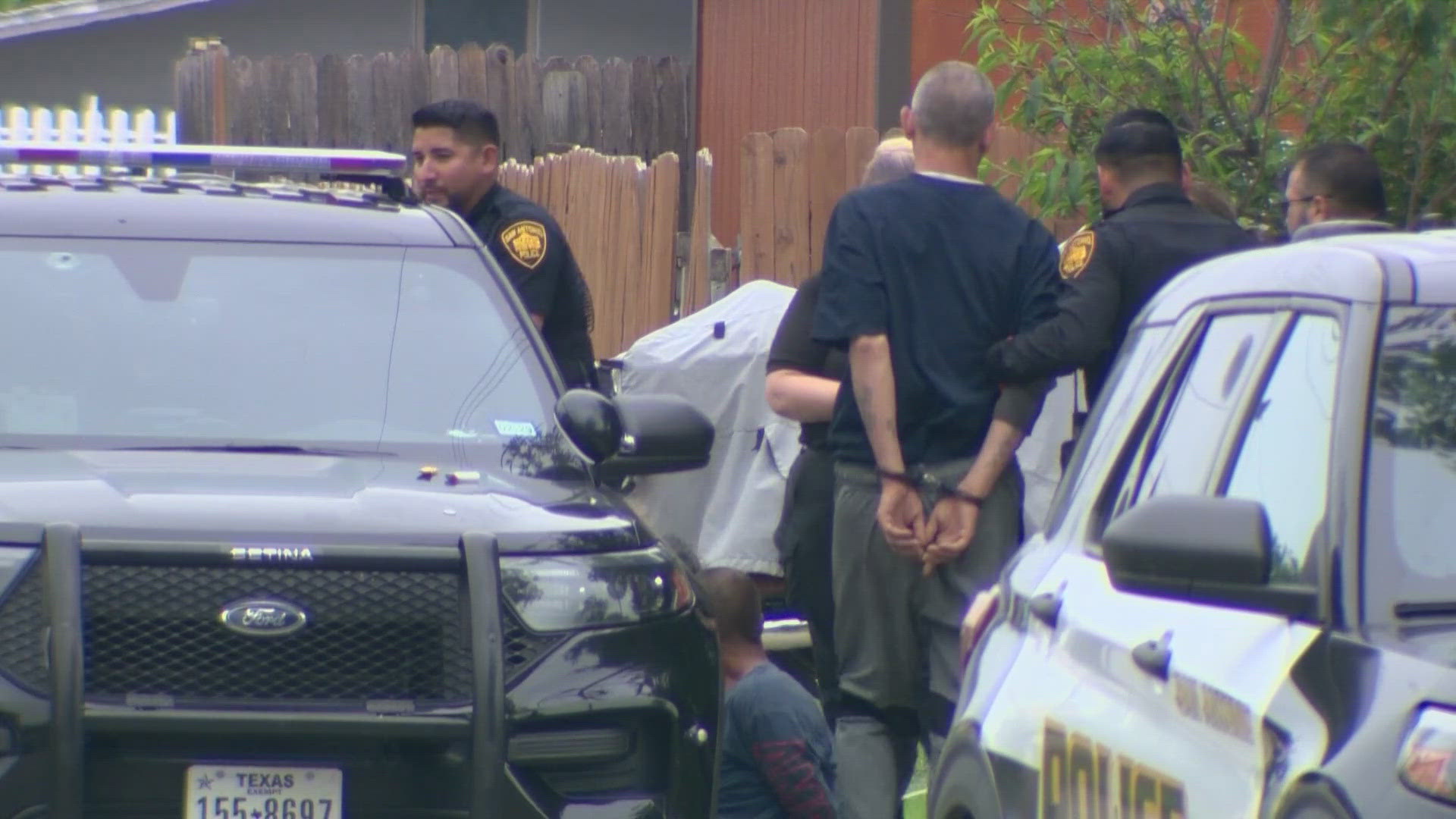 Seven people detained at home that was raided on the south side