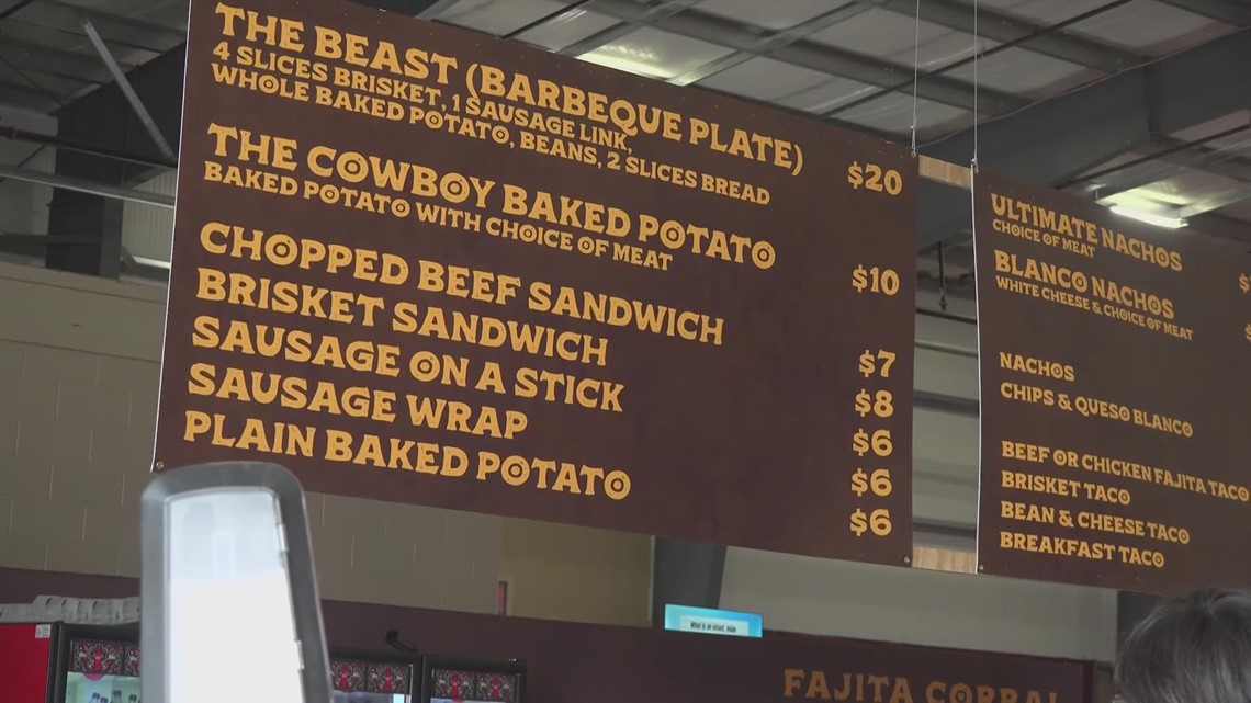 Food prices are up at the Rodeo, like everywhere else, but there are still some affordable options