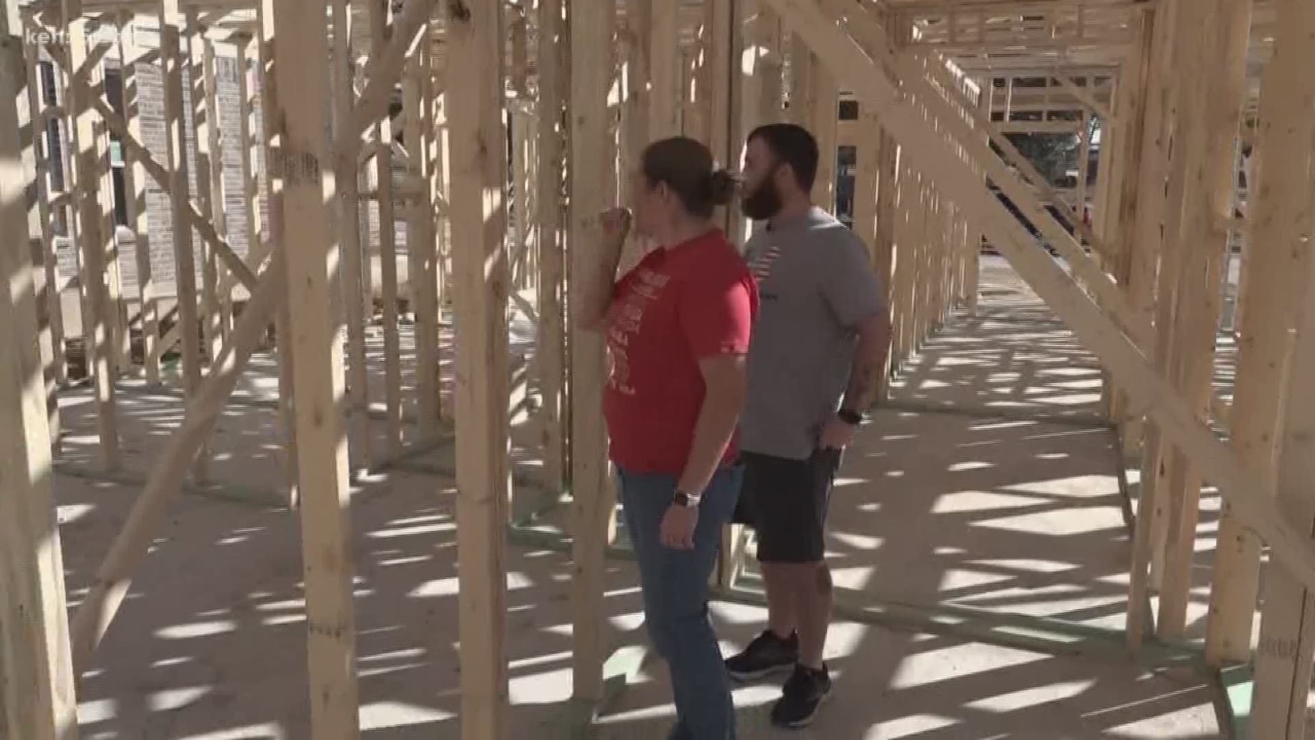 This home will have the latest adaptive features, ensuring stability will never be in question for this couple. Both were injured while serving overseas.
