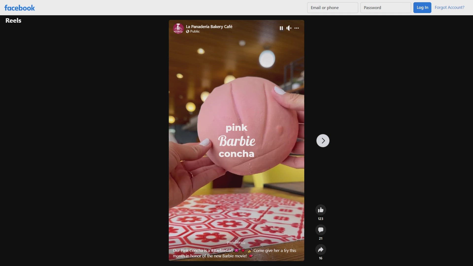 The bakery and cafe, which has multiple locations in the Alamo City, posted on its Instagram page they will be offering a pink concha in honor of the movie.