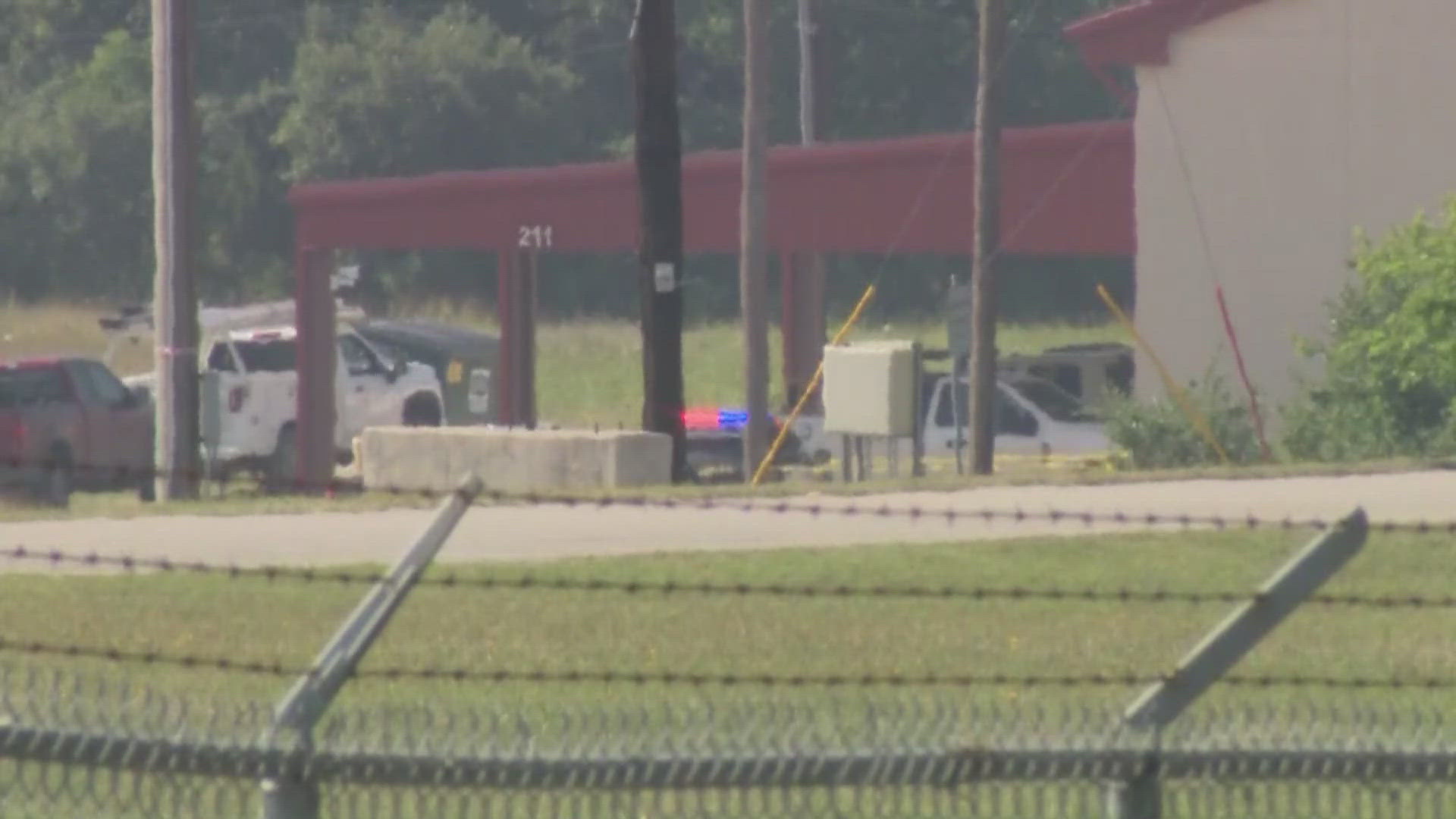A worker died in a fuel container explosion during welding at a San Antonio facility.