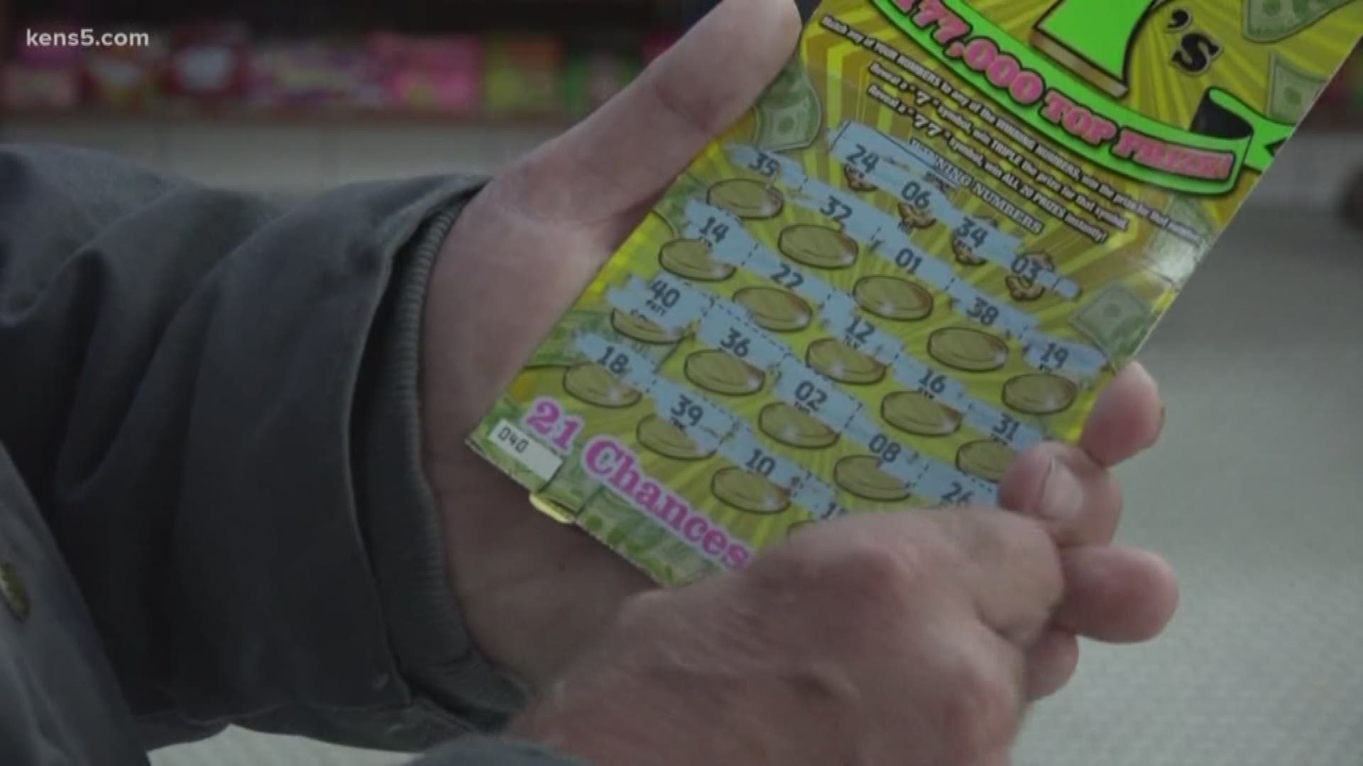 Tuesday night. No one claimed the jackpot, which is now $900 million dollars, but there is a mystery millionaire who won $5 million at a popular downtown San Antonio corner store. Eyewitness News reporter Jon Coker takes us there.