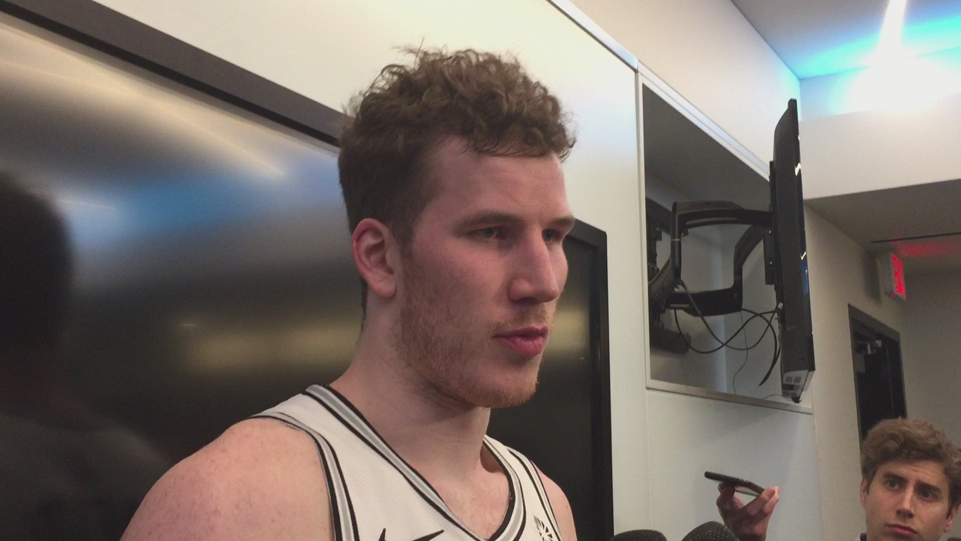 Spurs center Jakob Poeltl on Tuesday night's win over the Suns