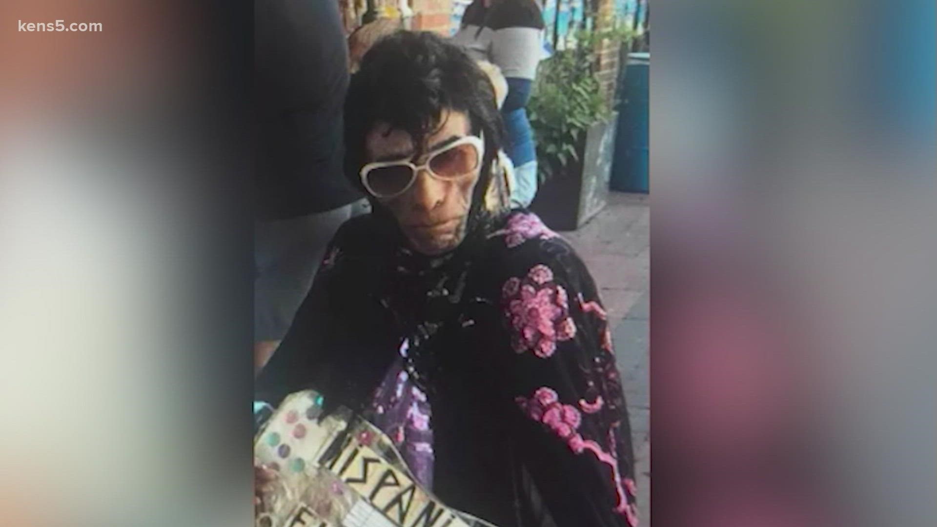 Hispanic Elvis' brother is raising money to help pay for his medical bills.