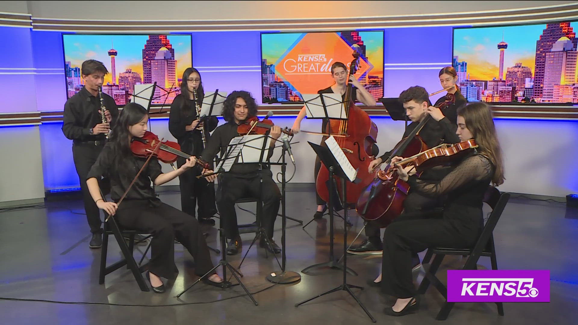 The Youth Orchestras of San Antonio perform in-studio. 