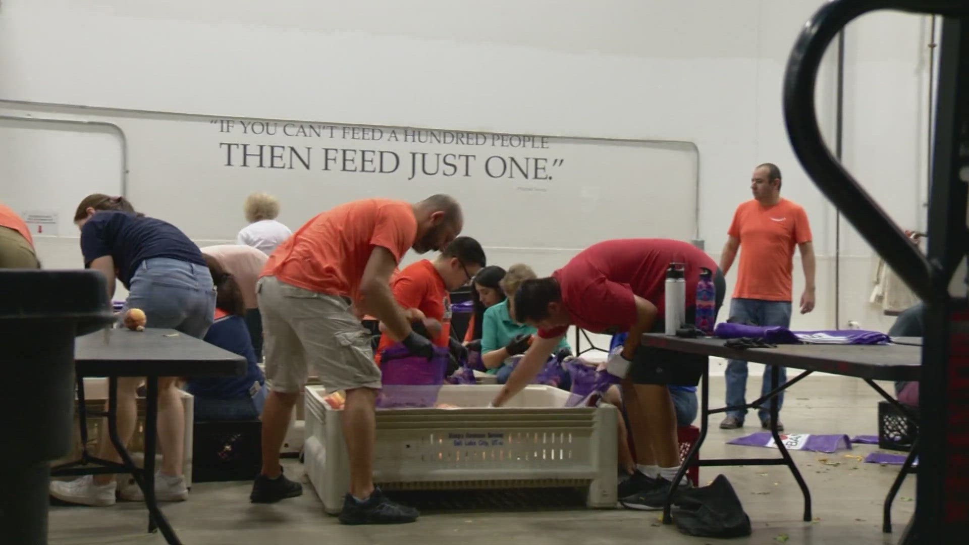 The food bank said if a shutdown lasts more than a few weeks, they could see at least 20 percent more people in need of assistance.