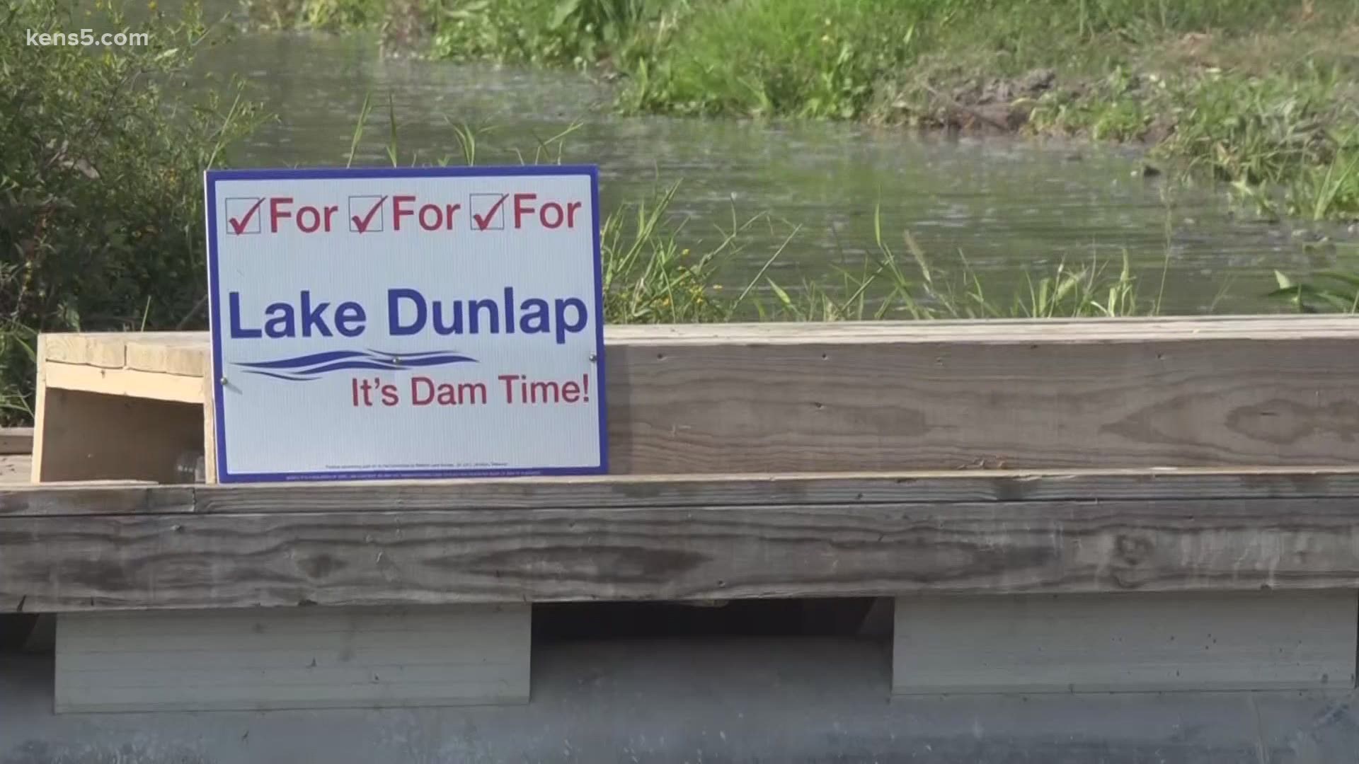 It's been over a year since the Lake Dunlop Dam failed, draining most of the water. Property owners and the Guadalupe Blanco River Authority have a plan to fix it.