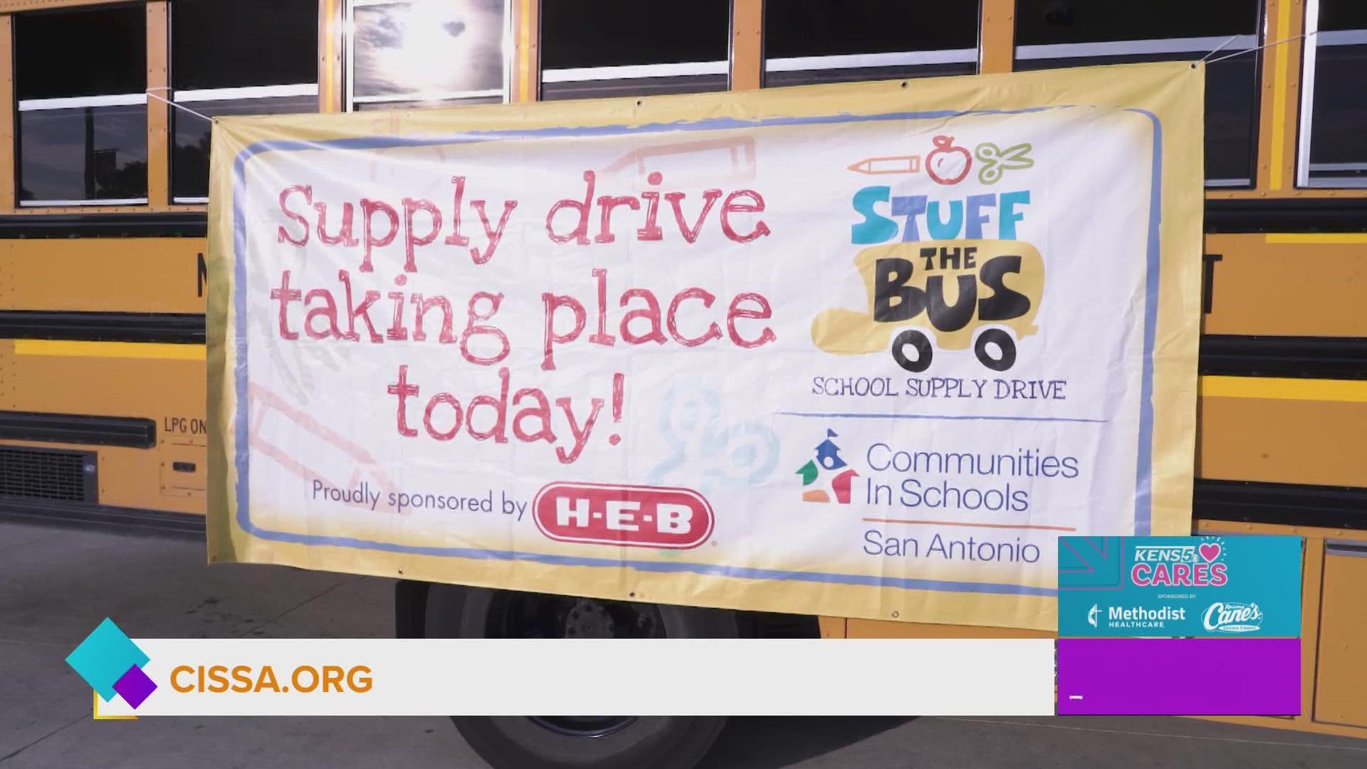 KENS5, Communities In Schools, Raising Cane's and Methodist Healthcare have all partnered together to benefit our local youth.