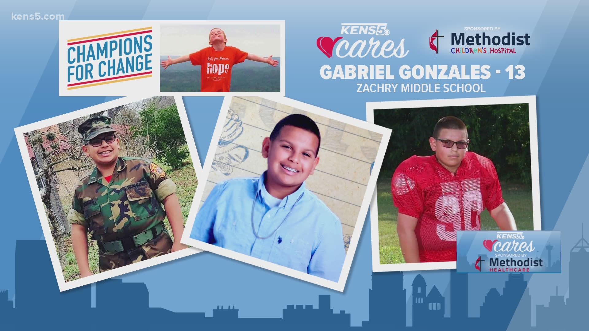 Champion for Change Gabriel Gonzales stood up to bullying and took action when a tragedy struck his school.