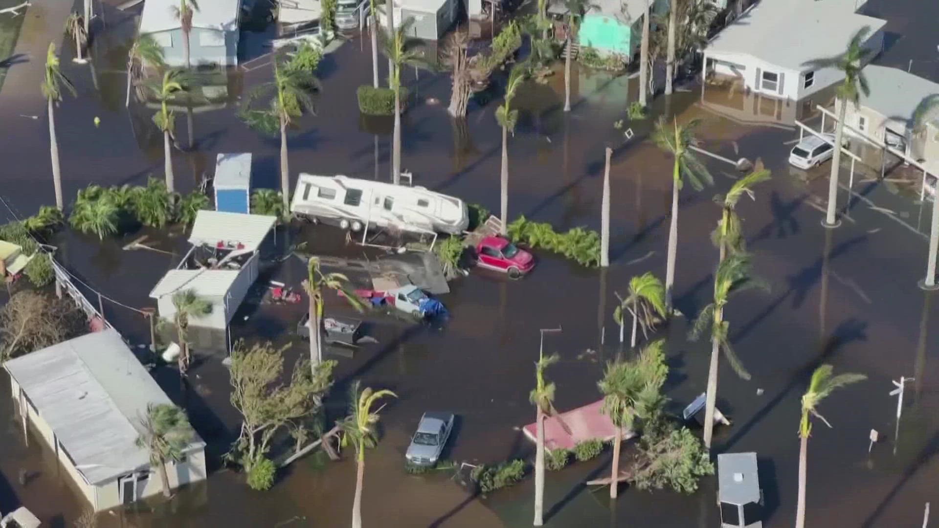 Hurricane Ian leaves trail of destruction throughout Florida | kens5.com