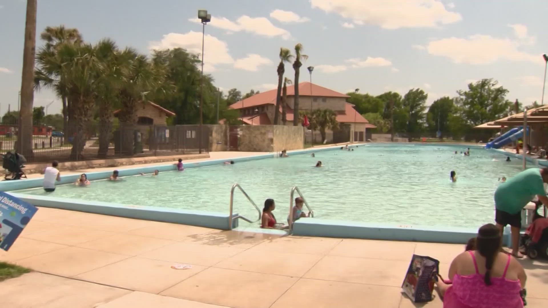 The pools were going to open this weekend, but now they are not due to expected bad weather.