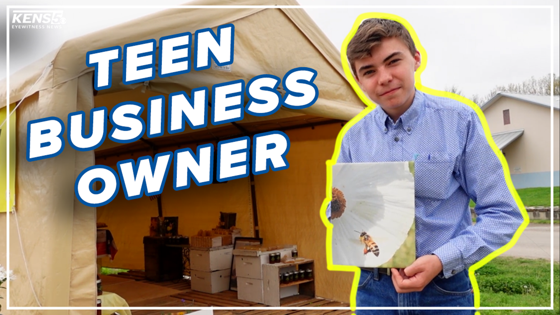 This teen has made a business of preserving hives after removing them from unwanted places. KENS 5's Lexi Hazlett introduces you to Trent Anderson.