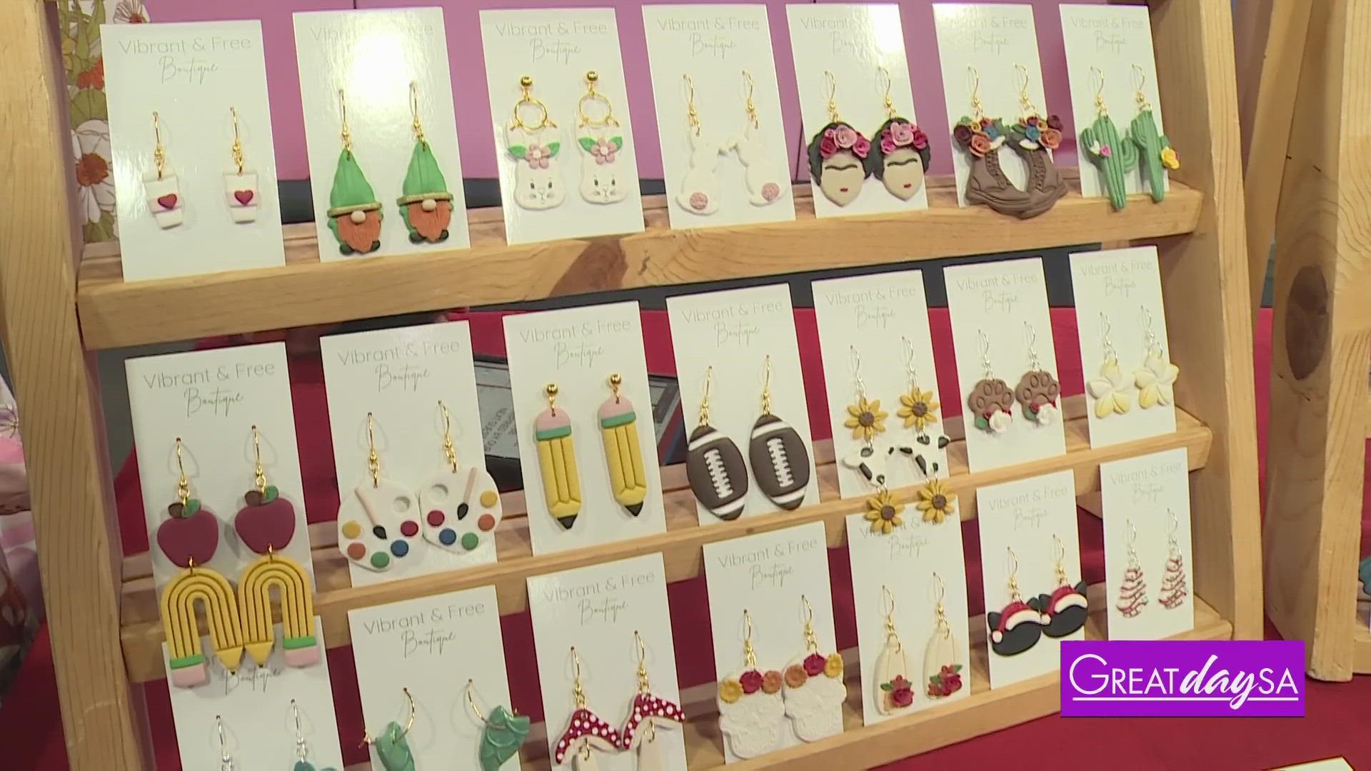 Tiffany with Vibrant & Free Boutique shares her earring designs and inspiration.