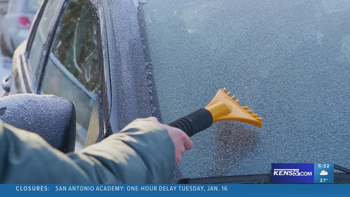 Updates on road conditions, school closures and the power grid as arctic blast grips San Antonio