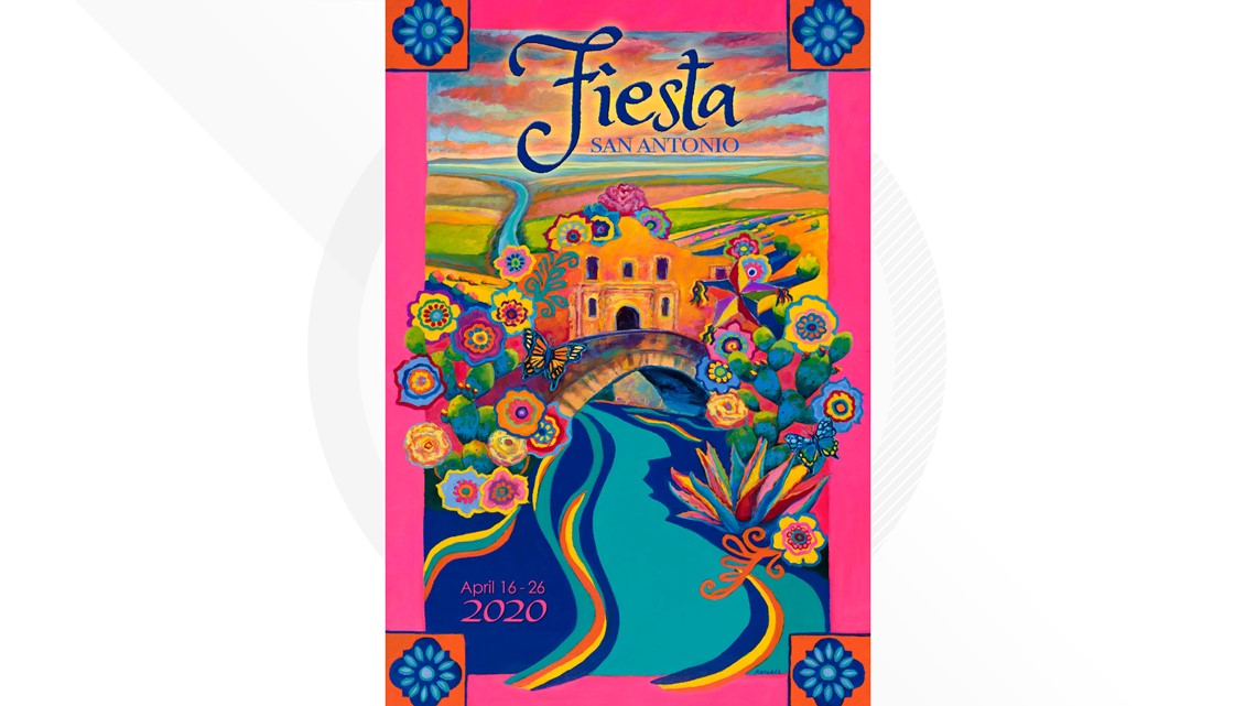 Official Fiesta San Antonio poster for 2020 has been released - KTSA