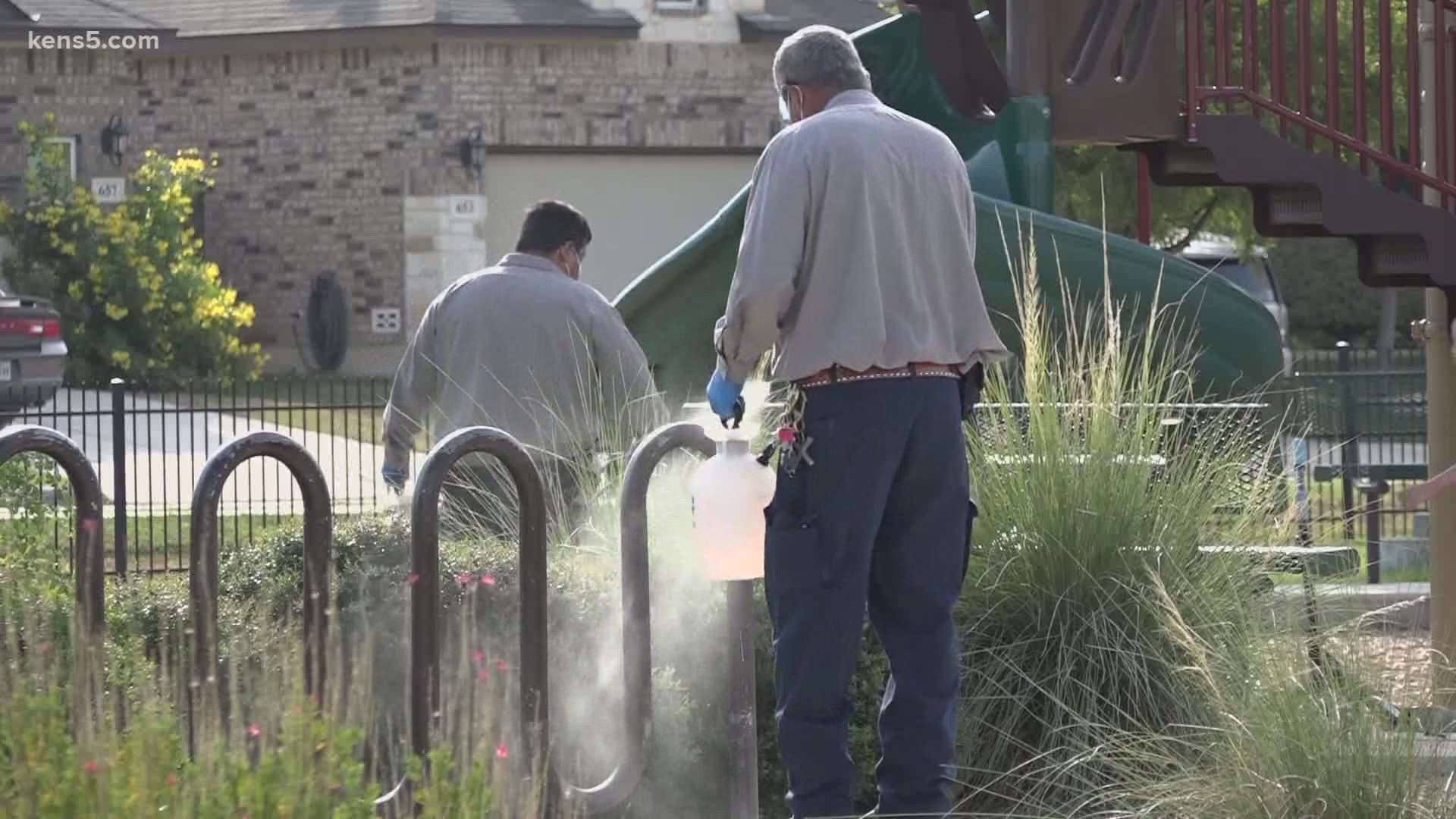 The coronavirus pandemic has ingrained new cleaning practices in all of us. We introduce you to the crews making sure city parks are ready for families to enjoy.