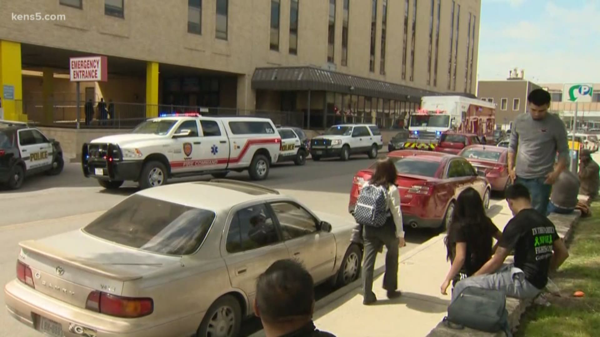 Authorities have given the all-clear on a lockdown at Baptist Hospital Medical Center caused by a "hoax bomb threat" made at the downtown campus. Fire department PIO Joe Arrington told reporters that the package located on the ground floor was a "standard piece of hospital equipment" that had been located out of place.