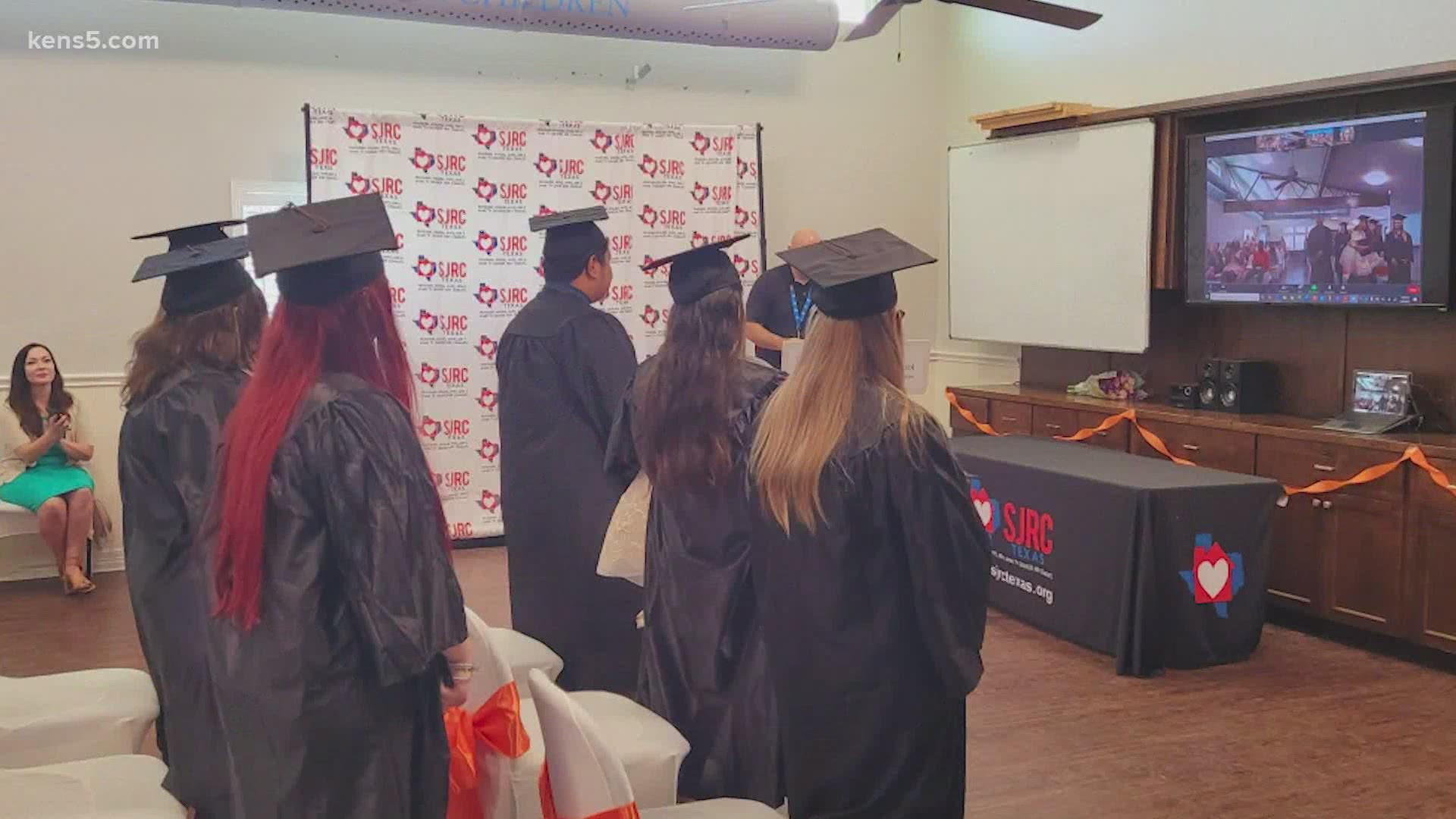 A special group of students got their diplomas after early life hardships that most don't have to face.