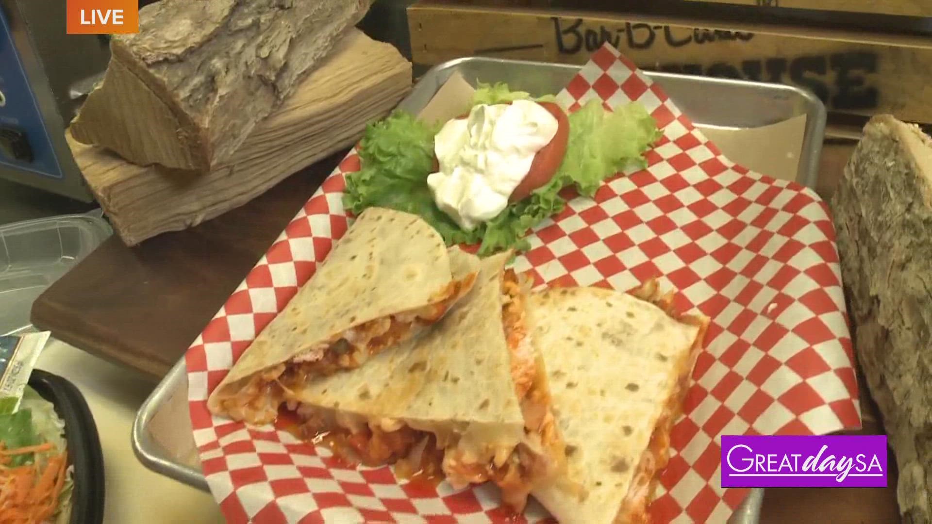 Buffalo sauce, chicken, cheese, in a quesadilla? Absolutely. It is bomb, too.