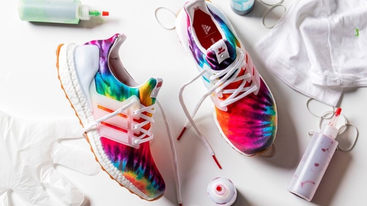 adidas new tie dye shoes