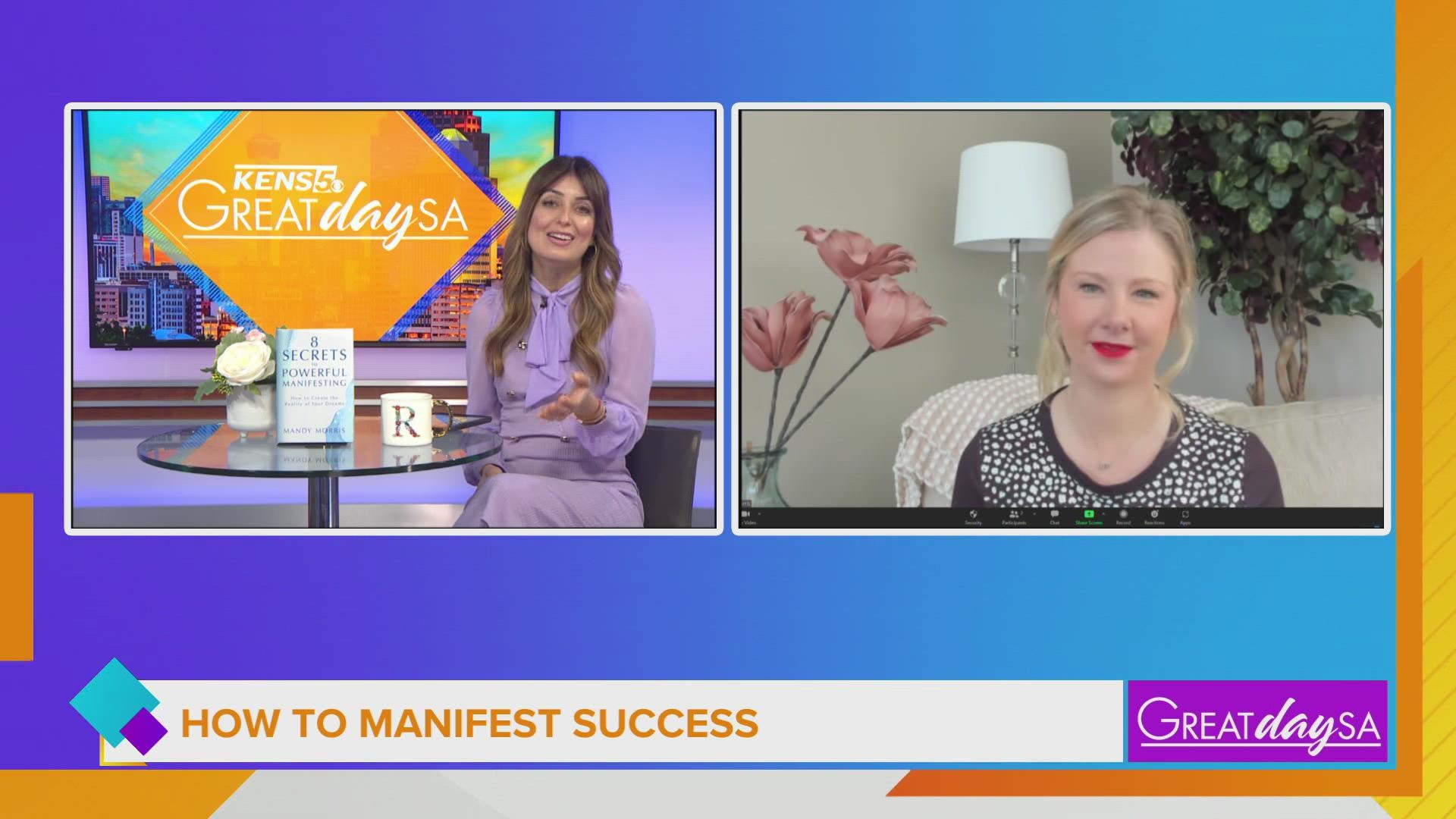 Author of '8 secrets to powerful manifesting', Mandy Morris, shares techniques to reach your dreams