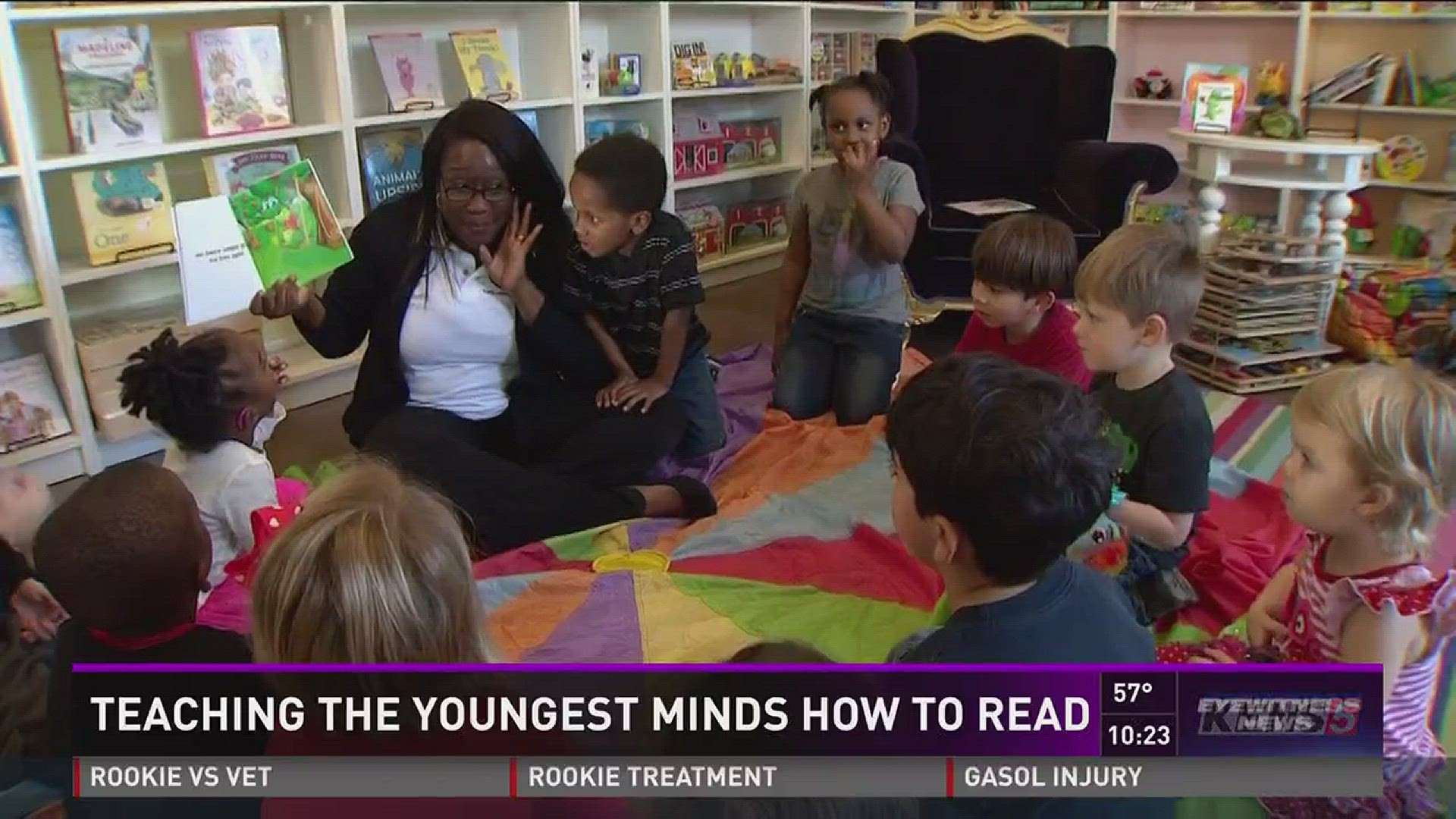 Teaching the youngest minds how to read