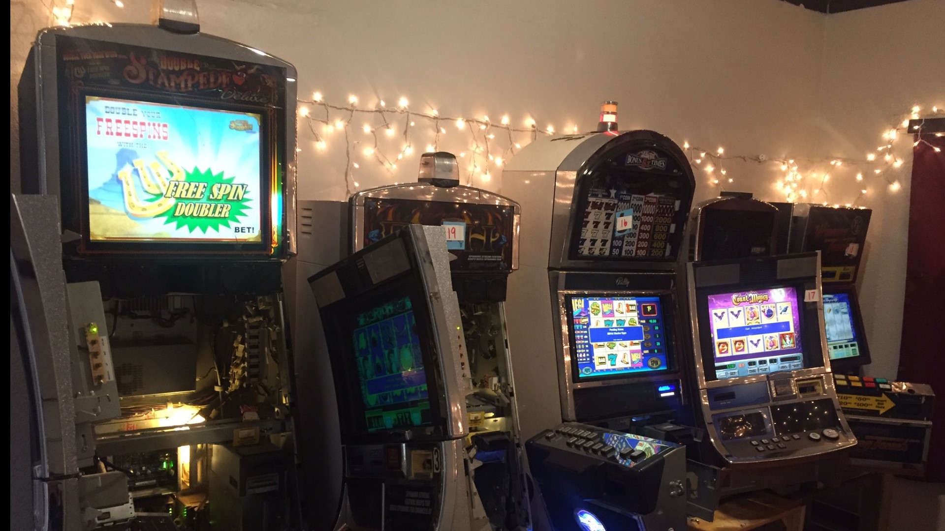 Illegal gambling machines discovered in undercover bust