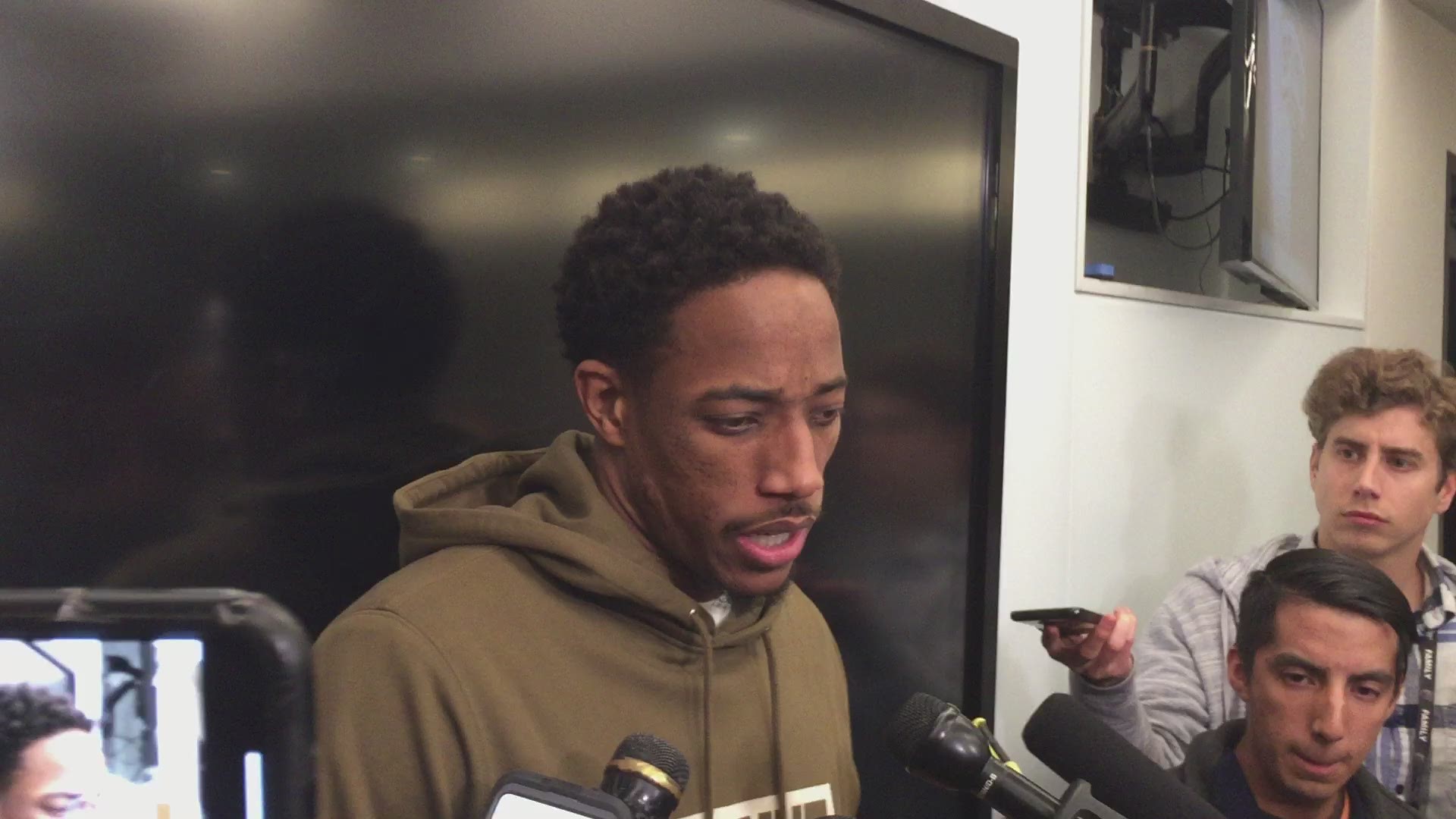 DeMar DeRozan talks about the Spurs; 133-120 win over the Lakers on Thursday night