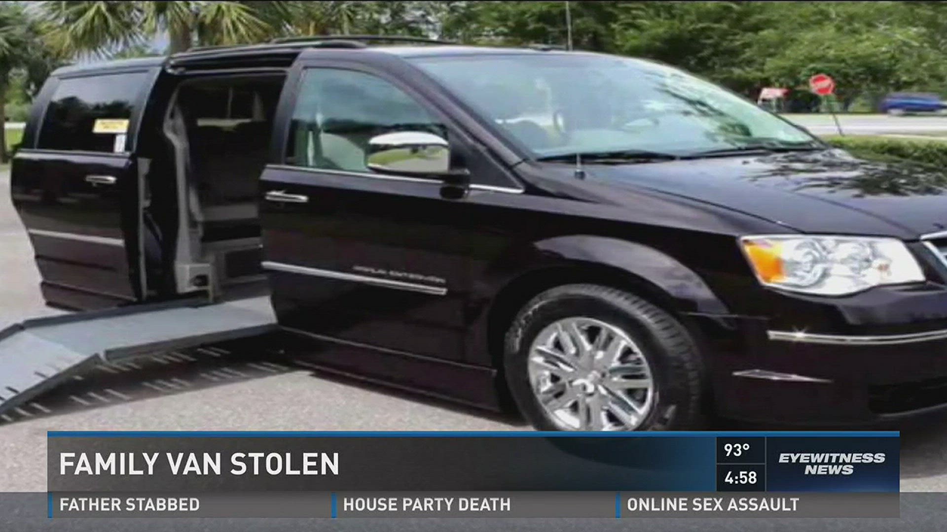 Family van stolen