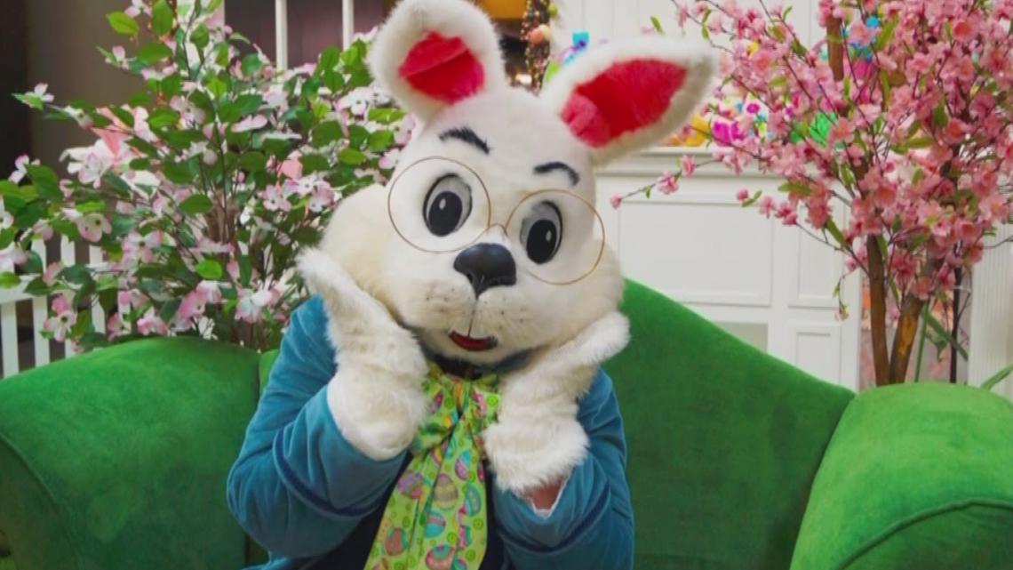 Get free pictures with the Easter bunny at Bass Pro Shops
