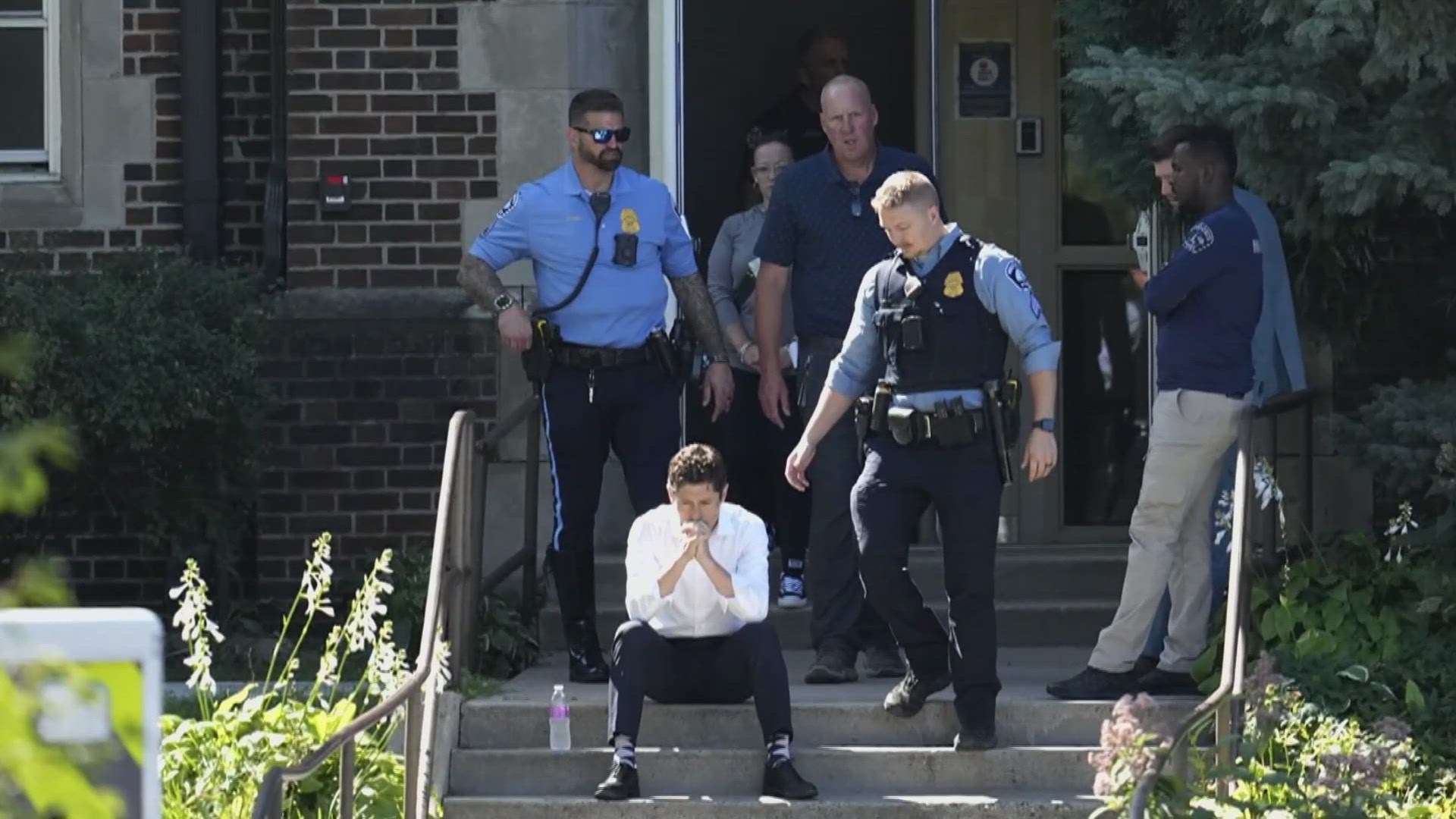 The shooter, who police identified as 23-year-old Robin Westman, died from a self-inflicted gunshot wound.