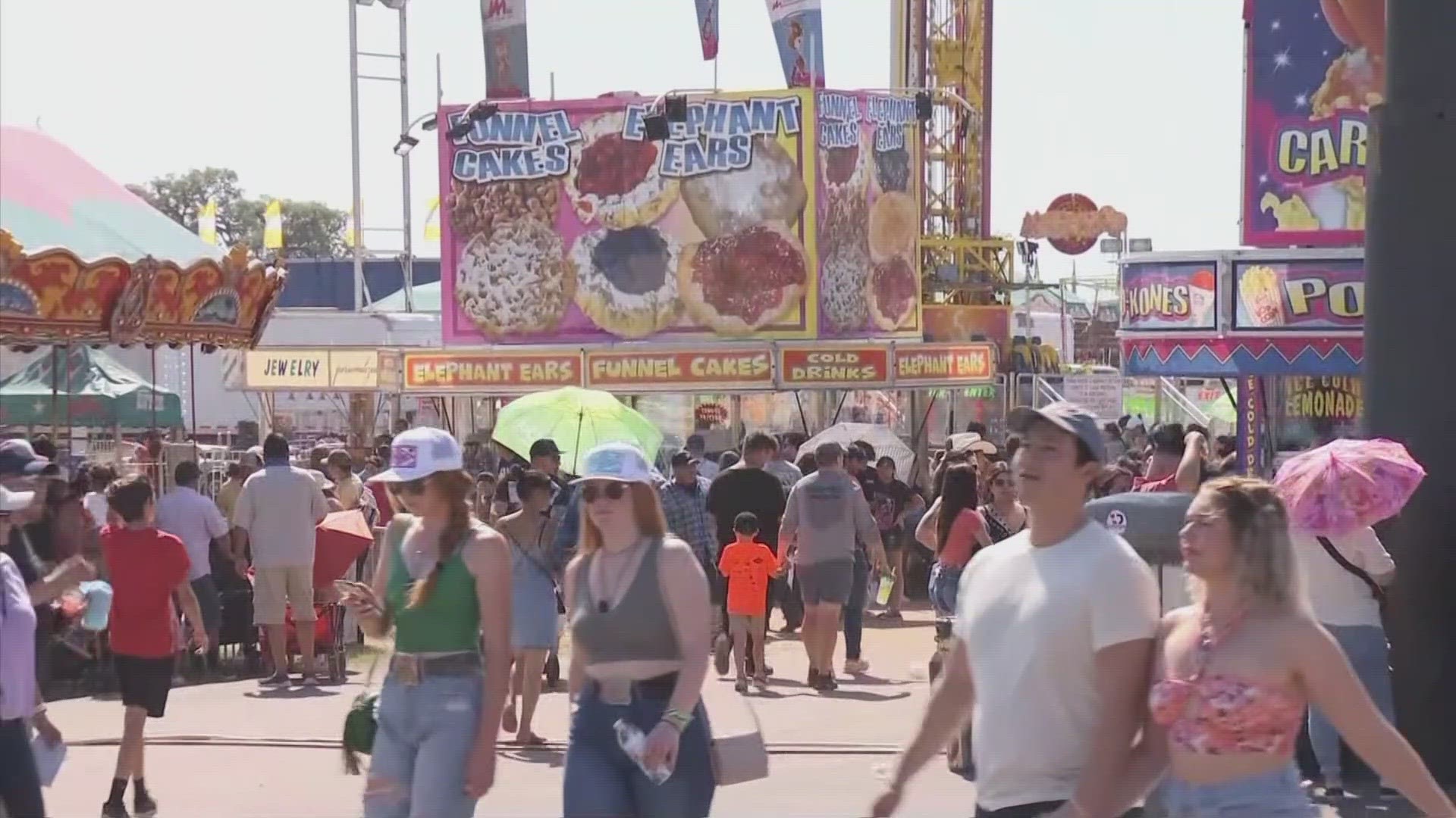 The festival is celebrating its 77th year. You can enjoy live music, food, and carnival rides.