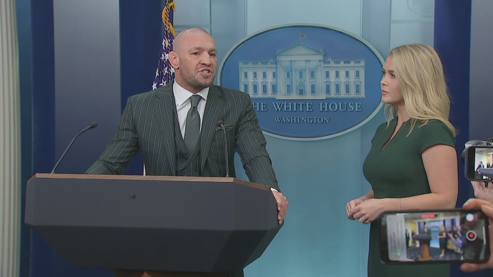 Ireland government official Micheal Martin denounced McGregor's visit saying his remarks "do not reflect the views of the people of Ireland."