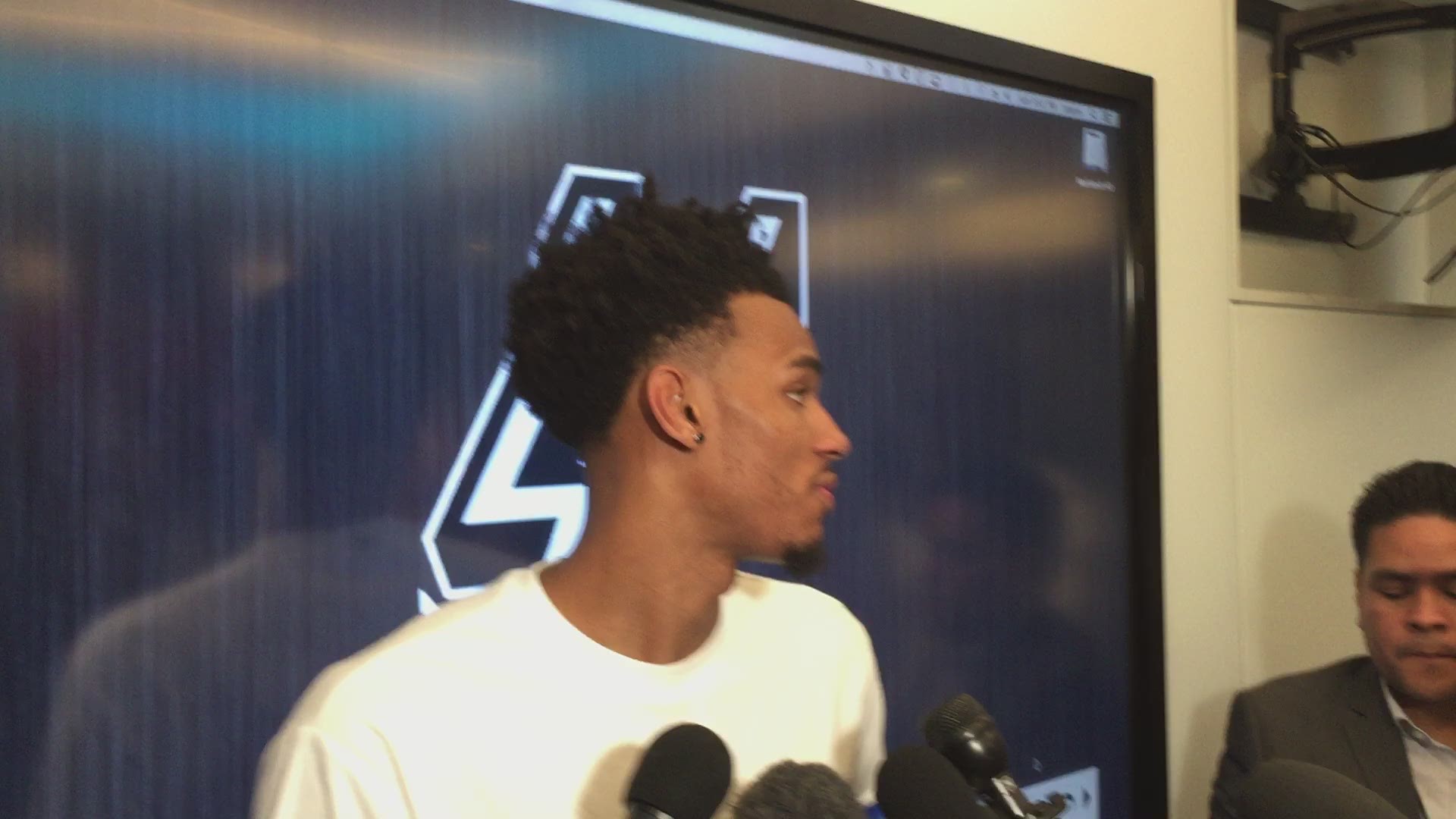 Dejounte Murray on developing as a point guard