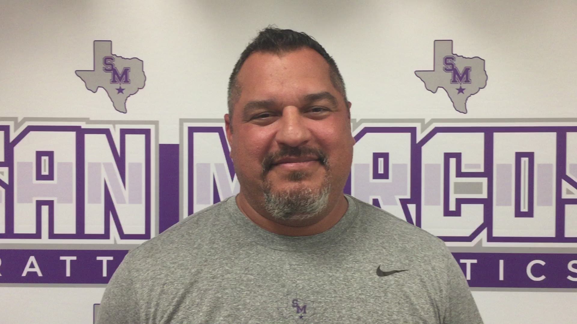 San Marcos coach Mark Soto talks about the Rattlers