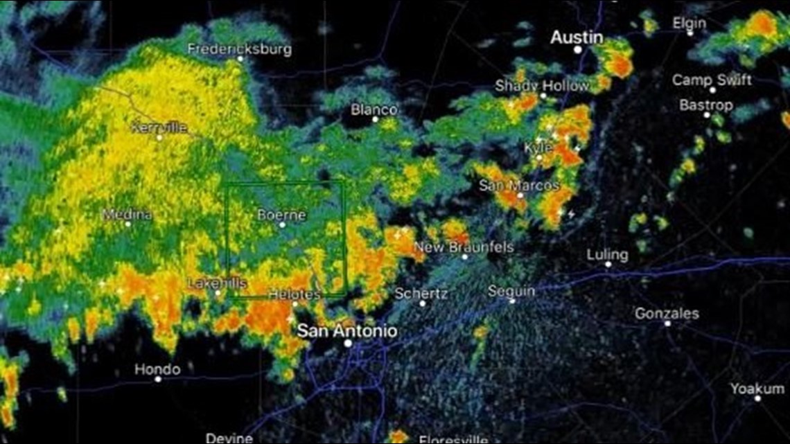 FIRST ALERT Daily rainfall record set as showers blanket Bexar