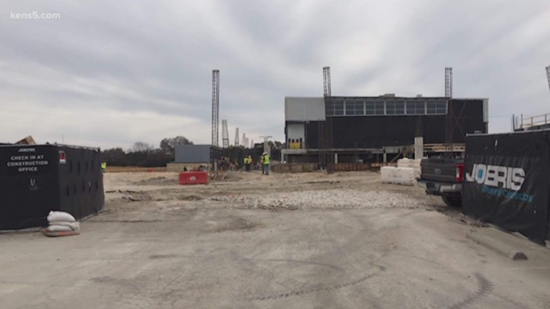 With the Mule Dome gone and the new facility under construction, Alamo Heights' basketball teams haven't had a home game (or practice) all year.