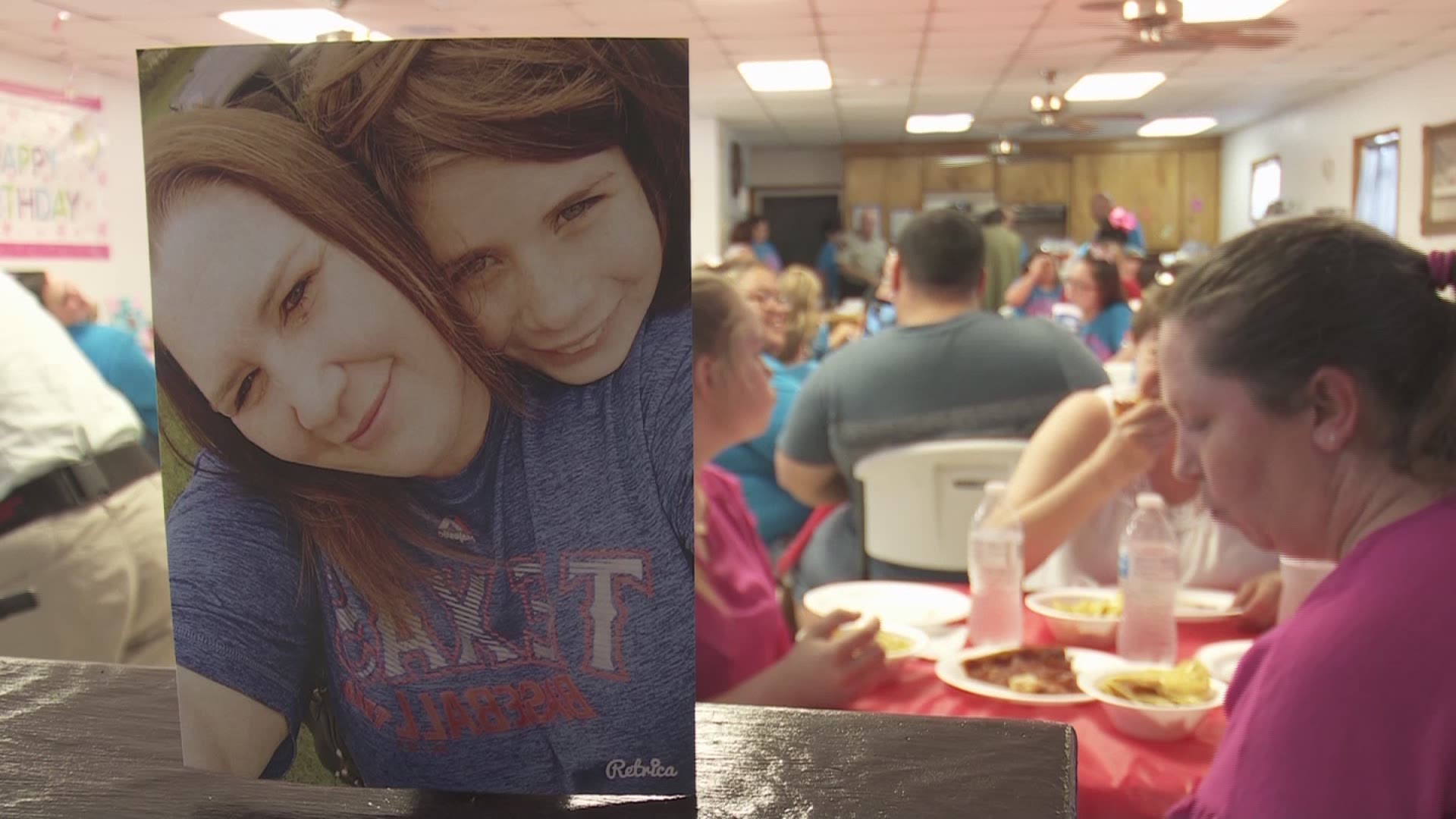 On Monday, the Sutherland Springs community gathered together to celebrate the birthday of Haley Krueger, who was killed in the shooting.
