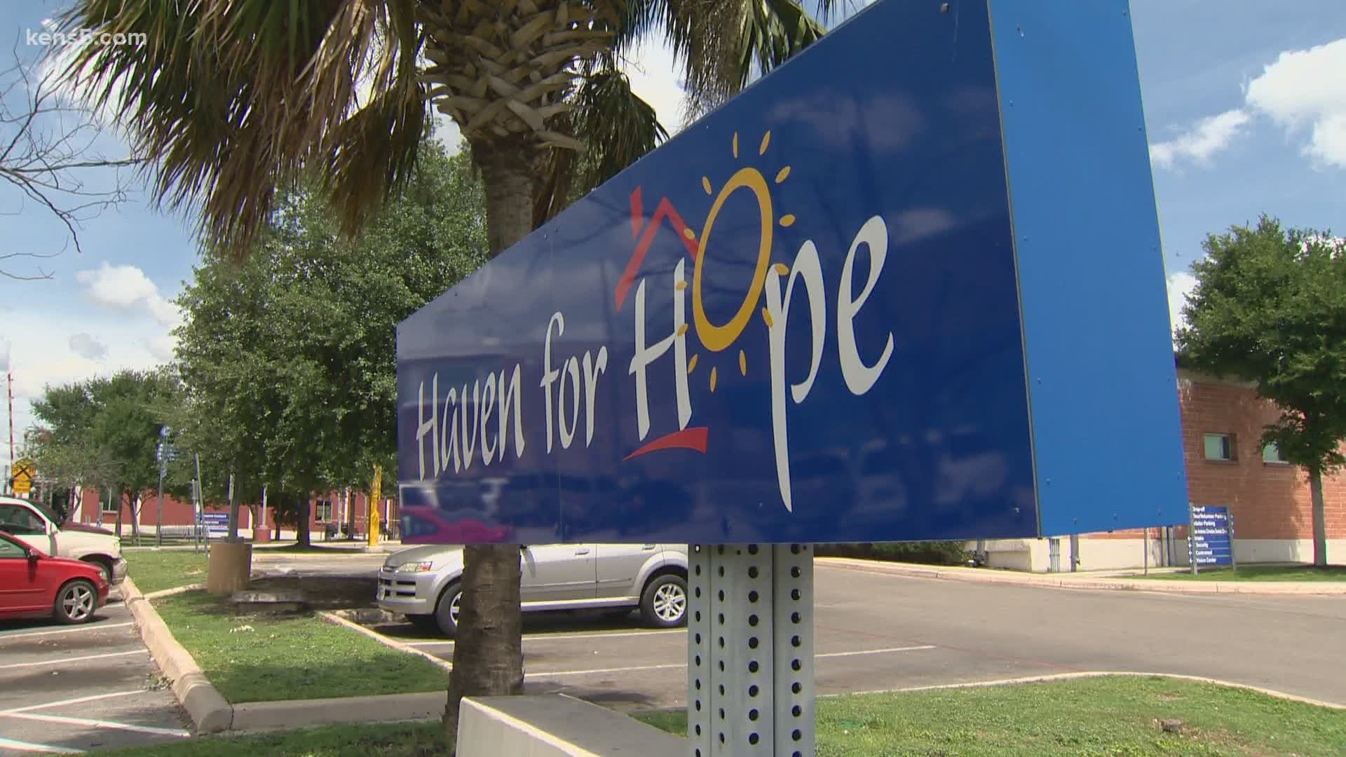 Haven for Hope, the city's primary homeless advocate, says those who are new to being homeless are starting to come in.