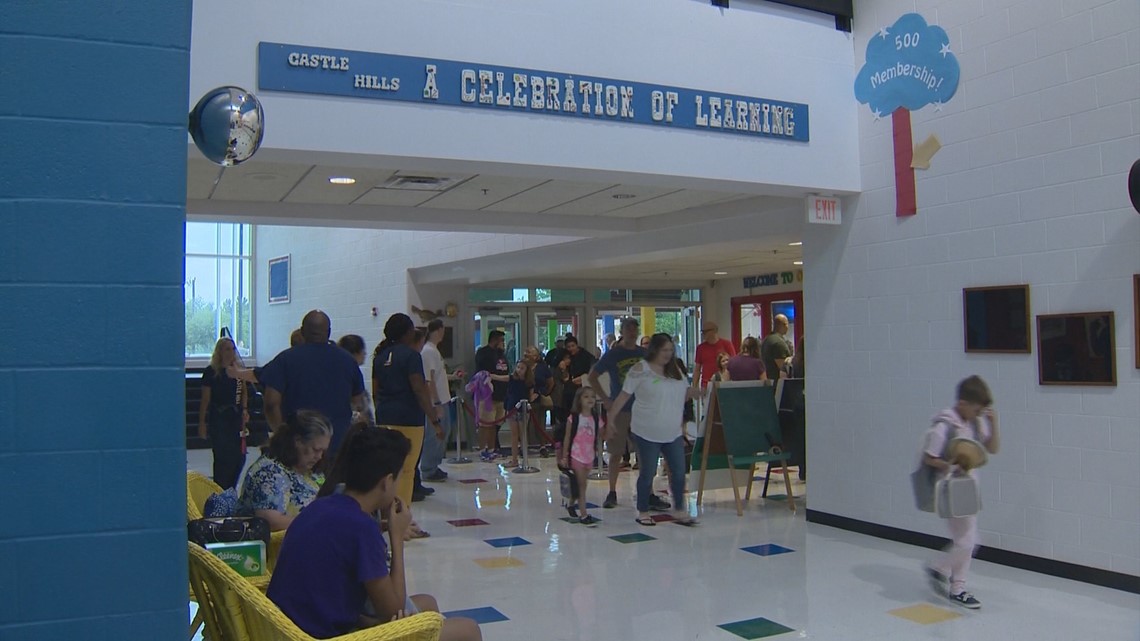 It's back to school time for students at yearround elementary school