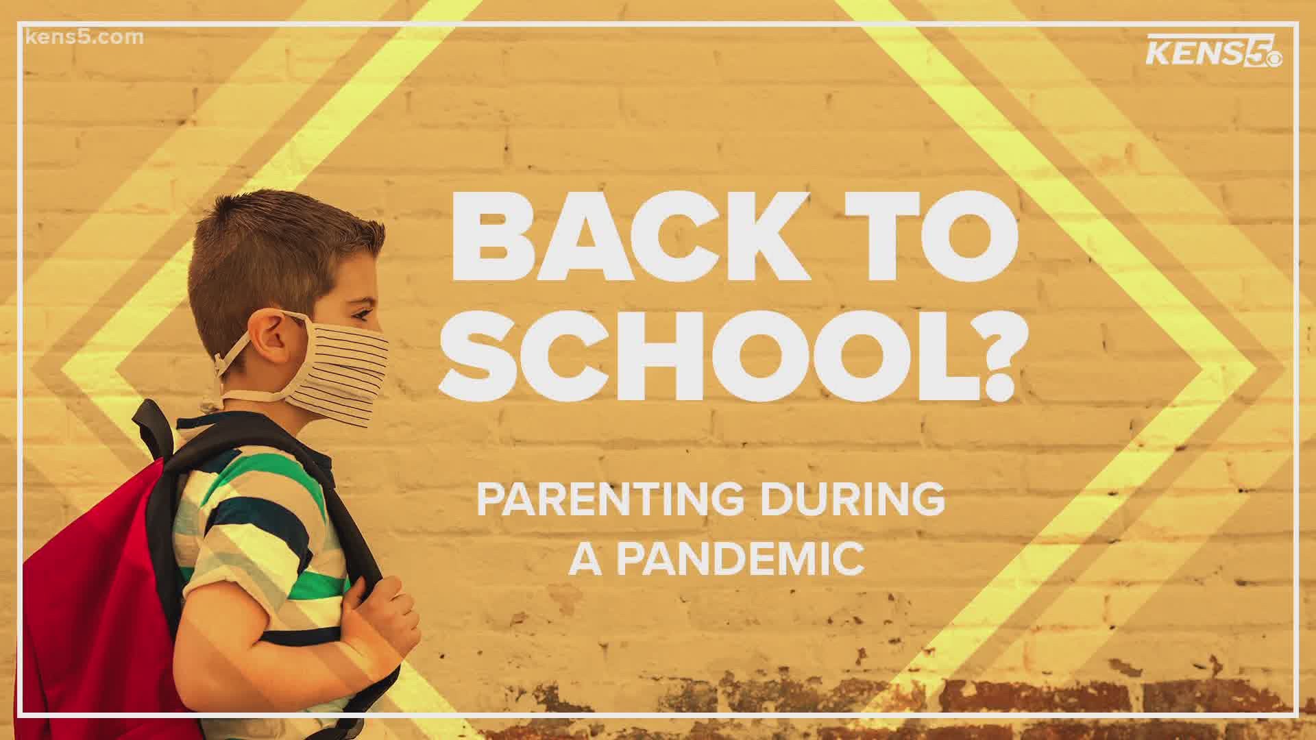 As you work to figure out what's best for your child, KENS 5 wants to provide a variety of different perspectives with our "Parenting During a Pandemic" web series.