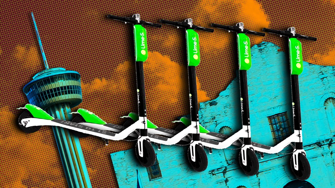 200 Lime motorized scooters added to San Antonio