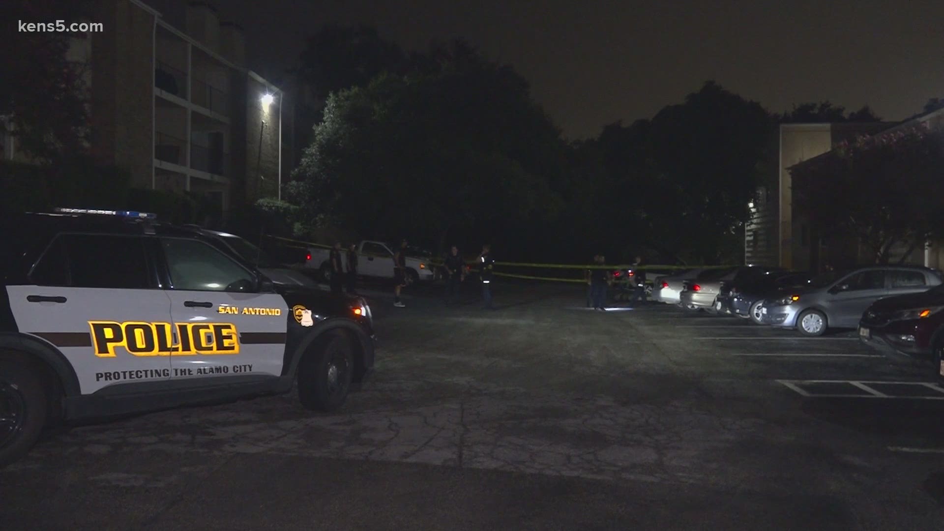 Police said a suspect in a silver vehicle pulled up and shot at the victim in the parking lot.