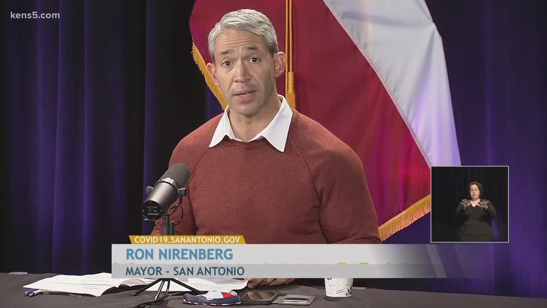 Mayor Nirenberg reported 1,396 new cases, bringing the total in the county to 97,536. 5 new deaths were also reported, raising the local death toll to 1,440.