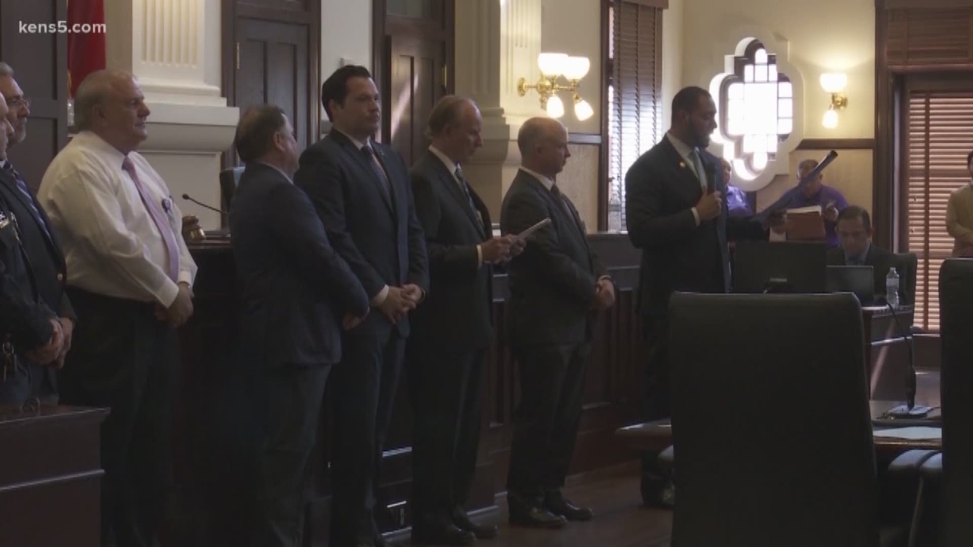 The Bexar County Commissioners Court has announced the five finalists to fill the interim Precinct 2 Constable position left by Michelle Barrientes Vela.