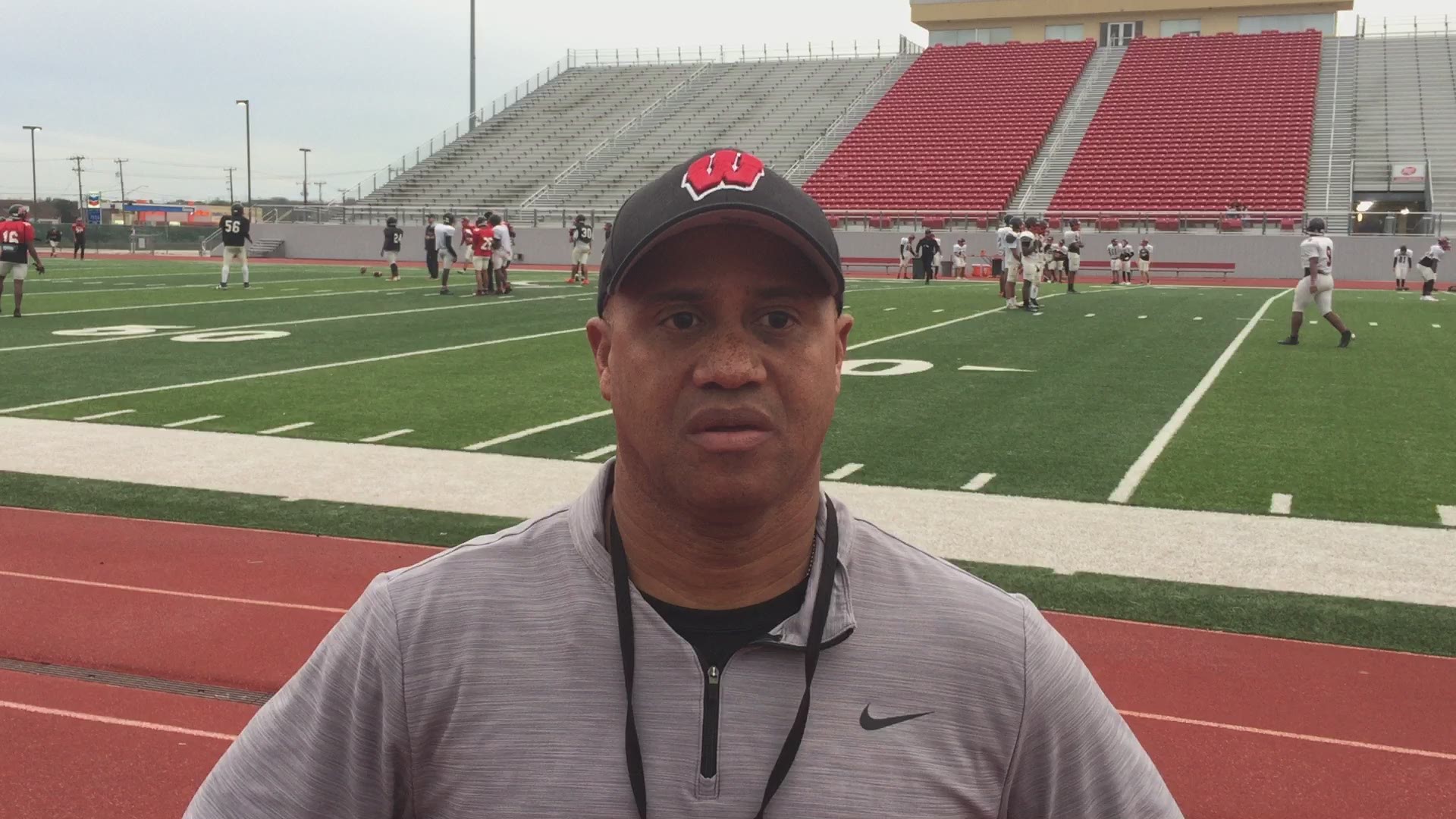 Wagner coach Charles Bruce on the matchup with Alvin Shadow Creek
