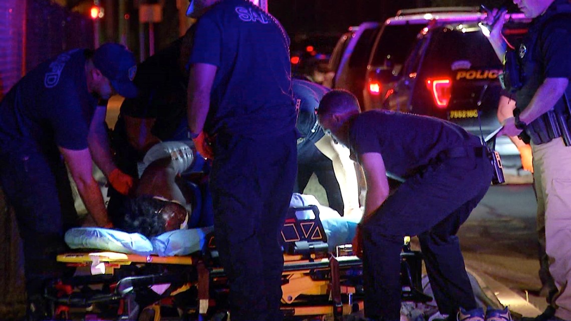 Man hits train with ax causing dangerous boomerang effect