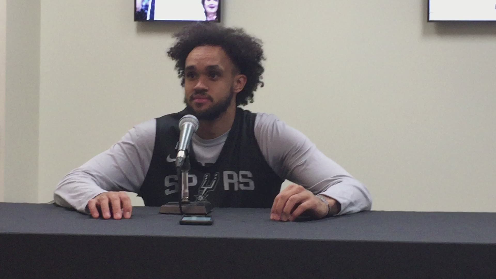 Spurs guard Patty Derrick White on the NBA's protective measures against coronavirus