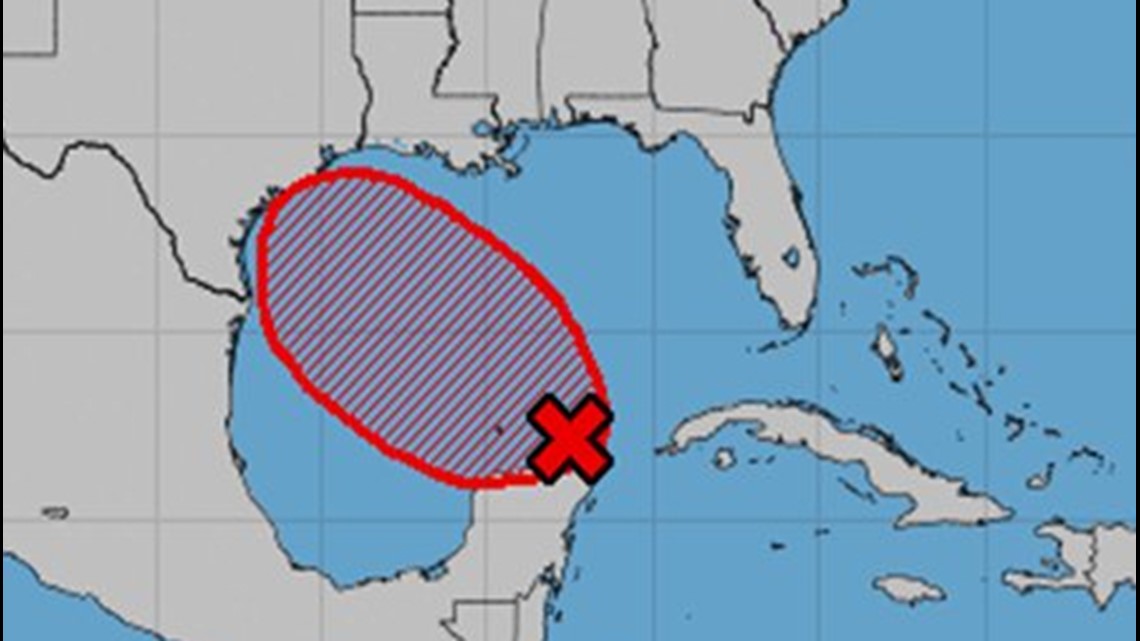 Tropical storm could develop in Gulf of Mexico and head right for Texas